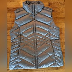 The North Face Aconcagua 550 Down Vest Silver